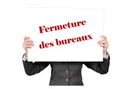 Jours fériés et adaptation des horaires