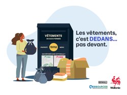 Bulles à vêtements : le bon geste
