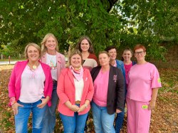 Une touche de rose au CPAS !