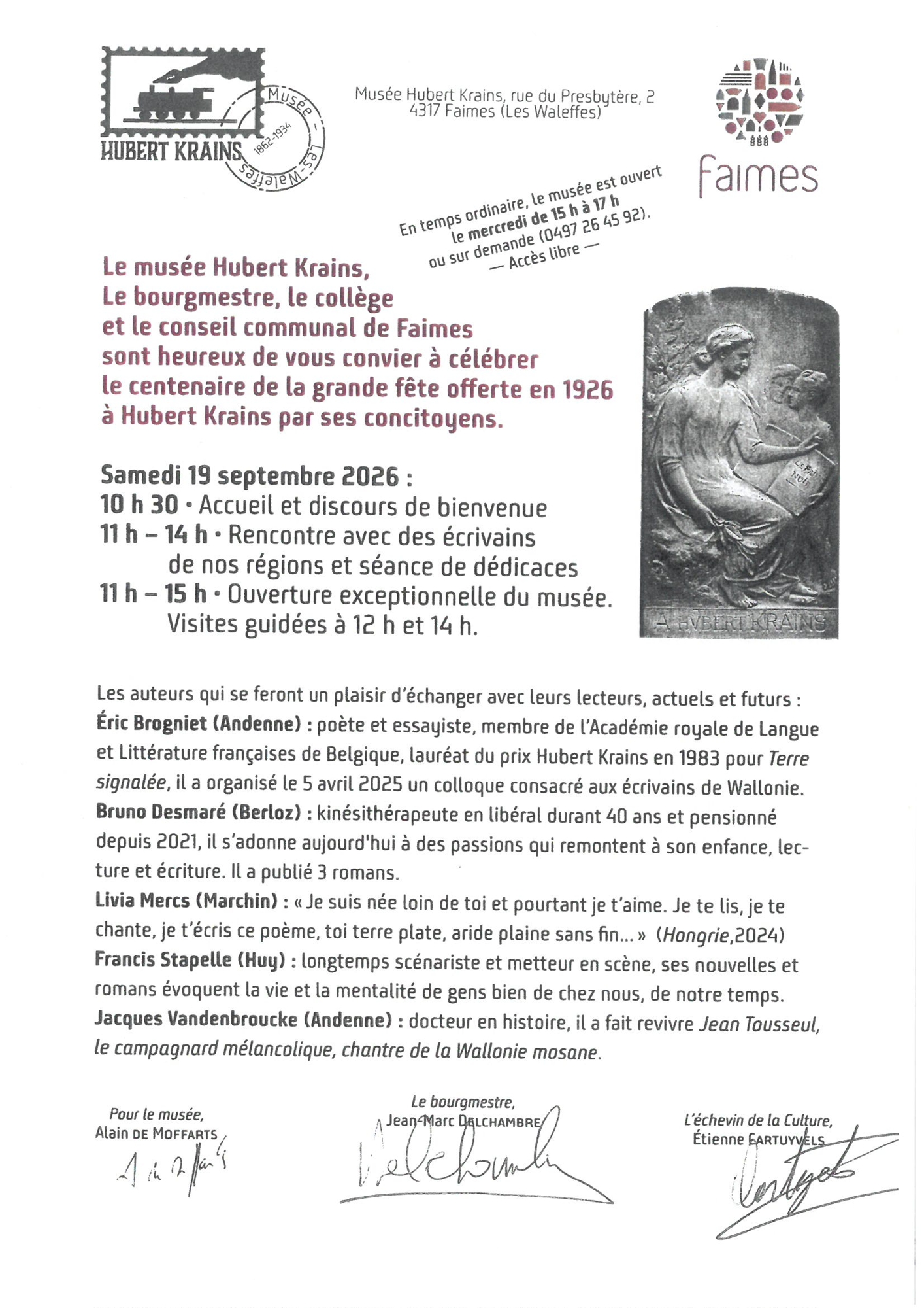 Hubert Krains 19 09 2026
