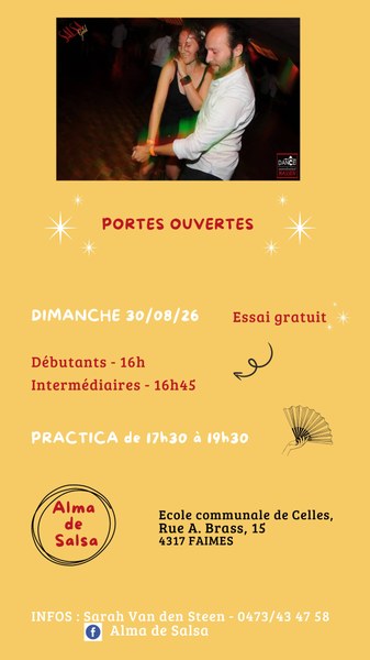 Salsa 2026 portes ouvertes août
