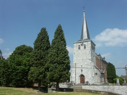  Eglise Sainte-Madelberte à Celles 
