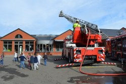  Exercice "incendie" à Celles septembre 2021 