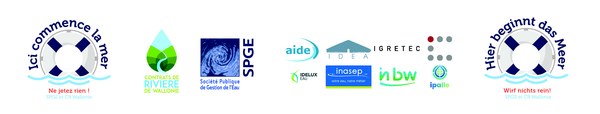 Ici commence la mer banner logos