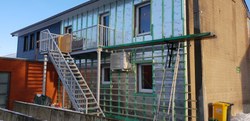  Rénovation du bâtiment du service de repassage "Sans un pli" Février 2019 