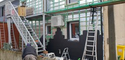  Rénovation du bâtiment du service de repassage "Sans un pli" Février 2019 