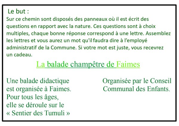 Balade didactique